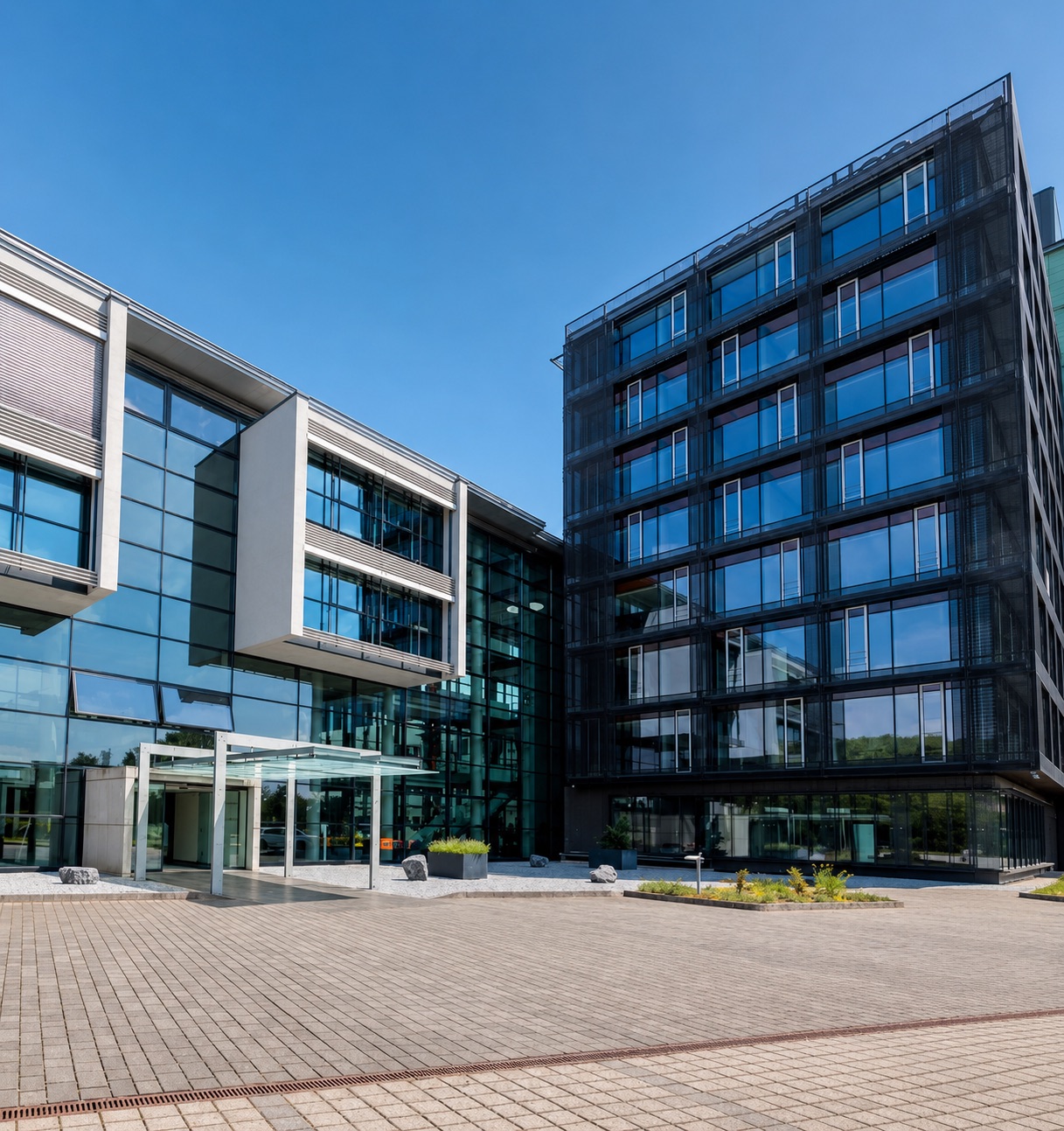 ALMARON HQ im DG-Verlag-Gebäude, Leipziger Straße 35, Wiesbaden